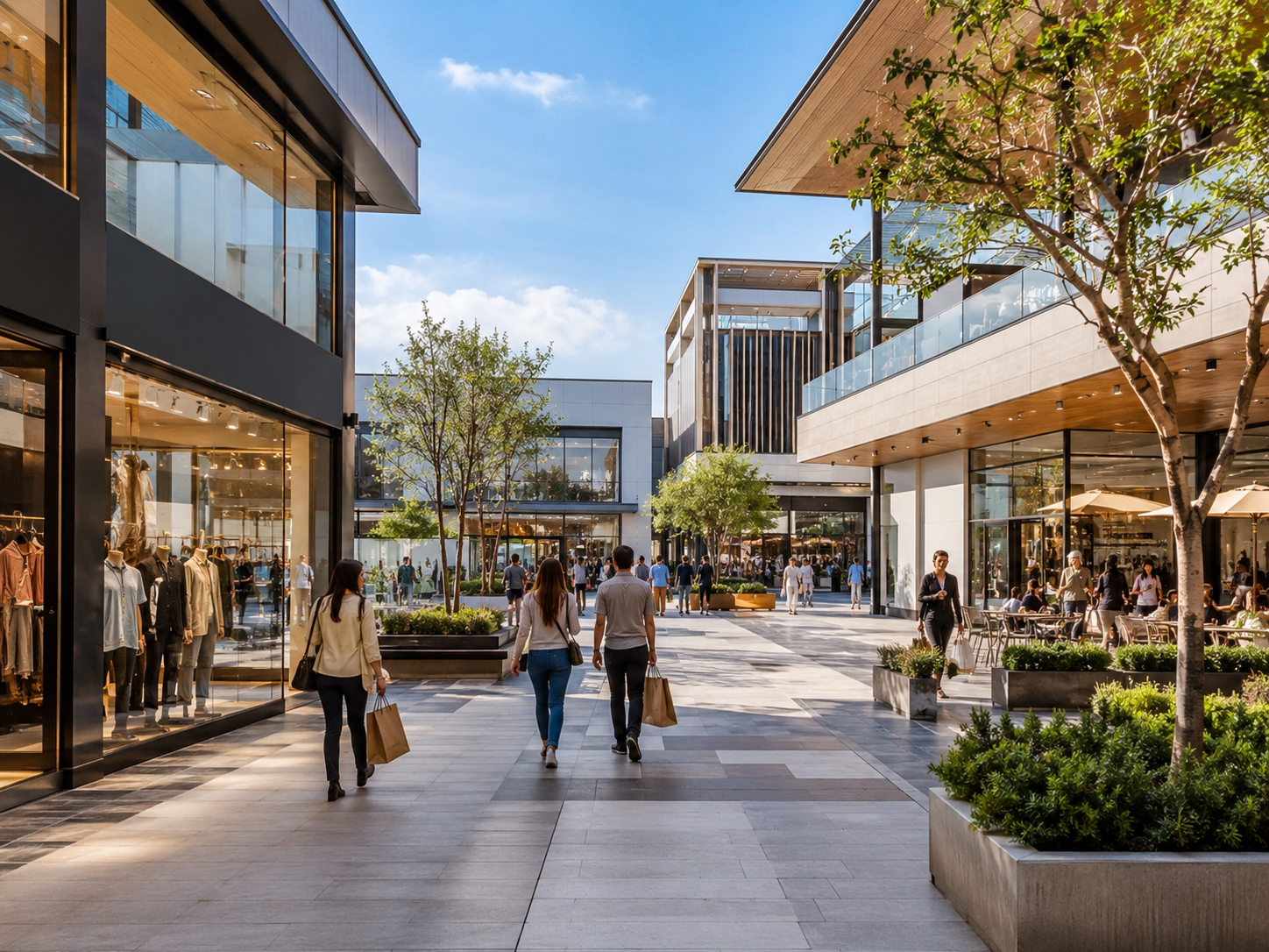 Centros comerciales y comercio en general